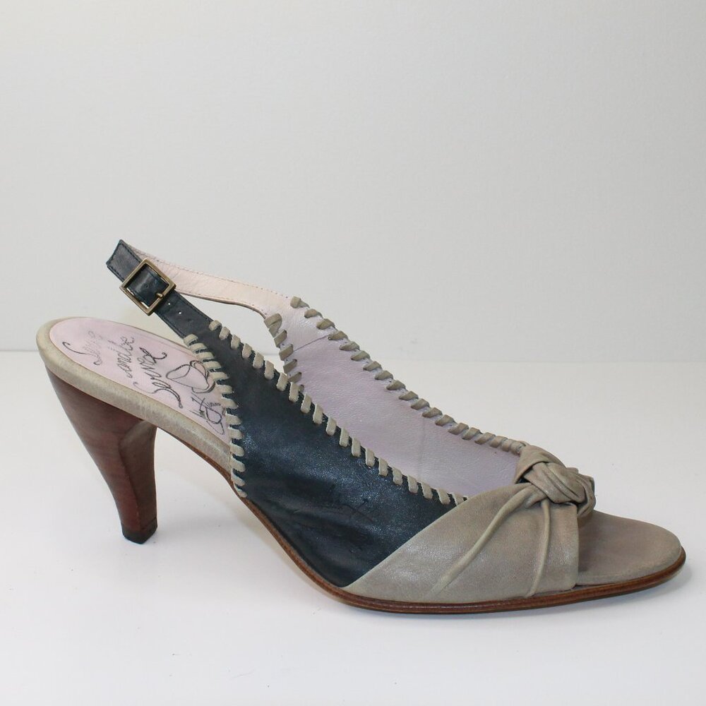 John Fluevog Serve Strap Heels (9.5 US)